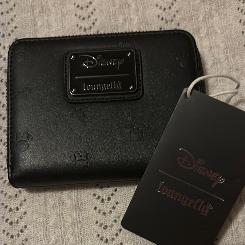 Loungefly Black Wallet Sophisticated Disney Design